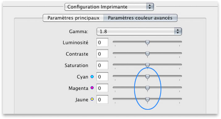 comment regler les couleurs de mon imprimante epson