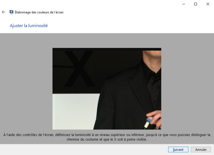 Réglage de la luminosité d'un écran sans sonde de calibration sous Windows 10