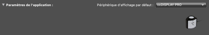 Choix du colorimètre Calibrite dans ccProfiler