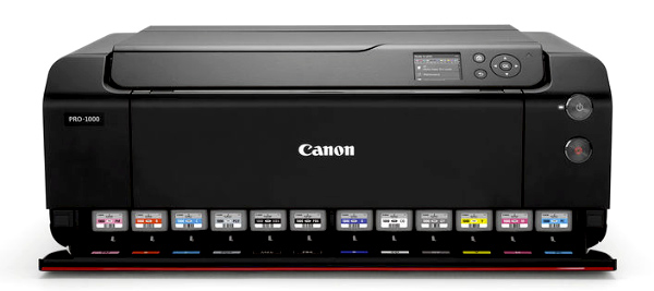 Imprimante Canon Pro-1000 et ses cartouches d'encres