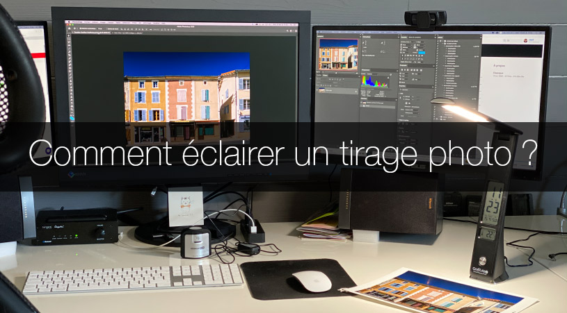 Comment éclairer un tirage photo ?