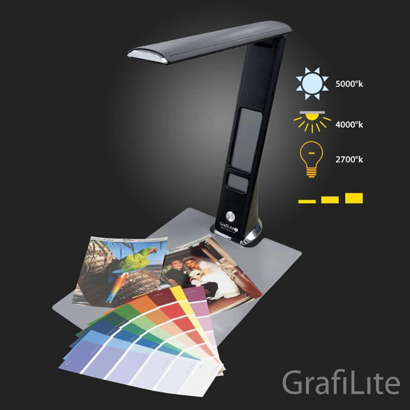 GrafiLite 2 et ses trois températures de couleur d'éclairage