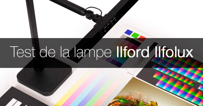 Test de lampe standardisée Ilford Ilfolux Test de lampe standardisée Ilford Ilfolux