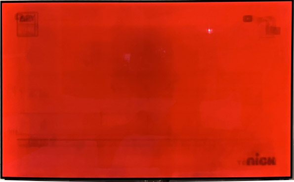 Burn-in OLED ou marquage persistant des pixels sur les dalles OLED.