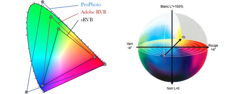 Choisir son espace couleur photo : sRVB, Adobe RVB ou ProPhoto ?