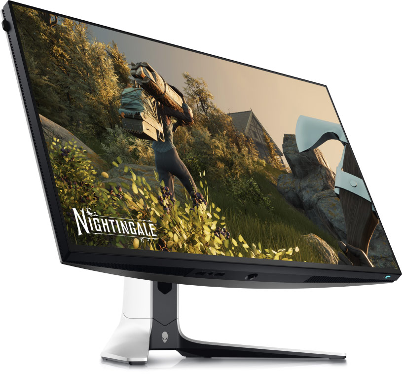 Ecran Alienware AW2723DF et son socle