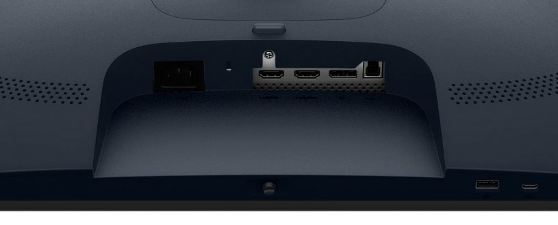 Connectiques de l'Alienware AW2725D