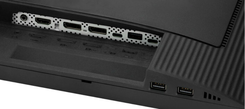 Connectiques de l'Asus PA278CFRV