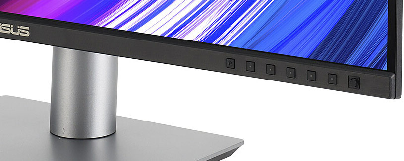 Boutons du menu OSD de l'écran Asus PA27UCGE