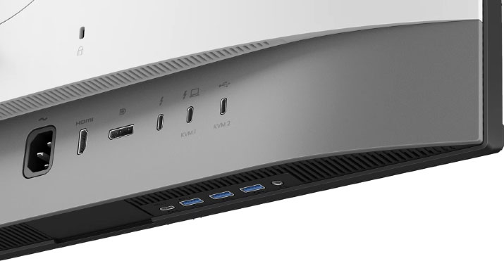 La connectique complète du BenQ PD3226G