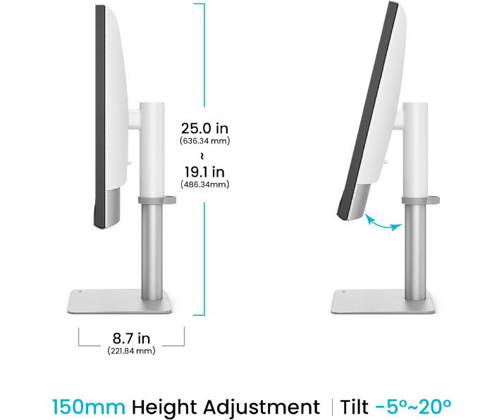 L'ergonomie du BenQ PD3226G
