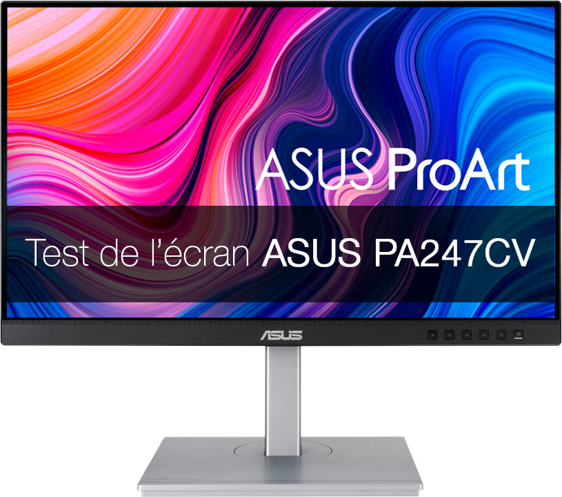 Test de l'écran Asus PA247CV