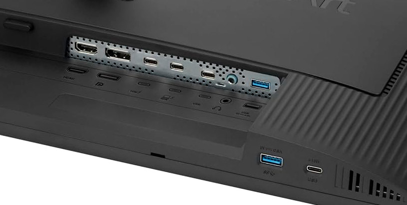 Connectiques de l'Asus PA32QCV Connectiques de l'Asus PA32QCV