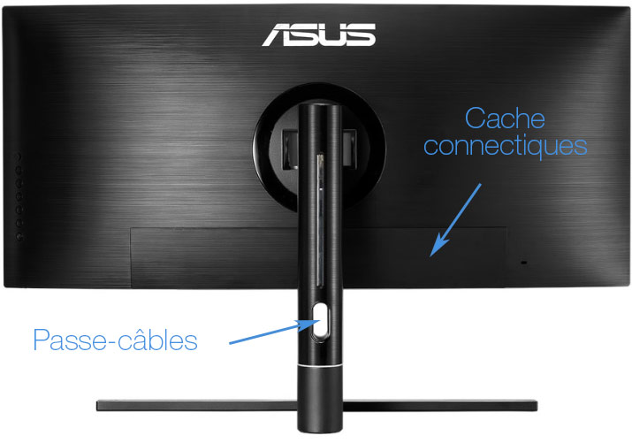 Passe-câbles de l'Asus PA34VC