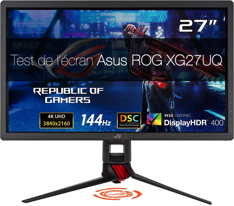 Test de l'Asus ROG XG27UQ