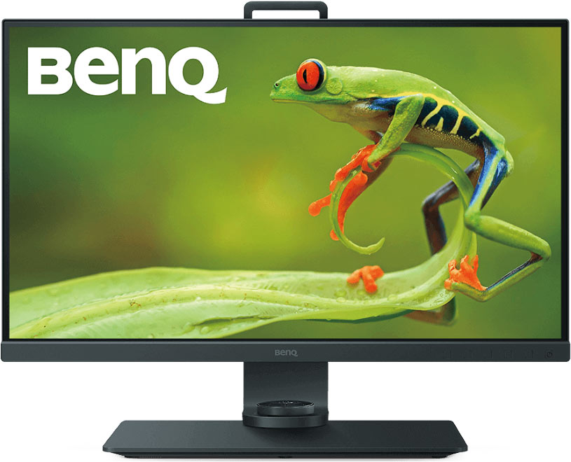 La dalle de l'écran BenQ SW240 et ses bords très fins