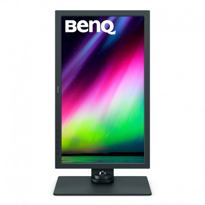 Écran BenQ SW271C en position verticale