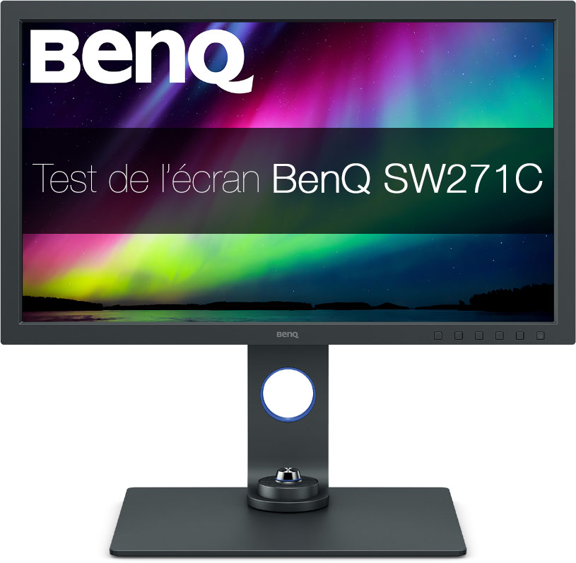 Test de l'Écran BenQ SW271C