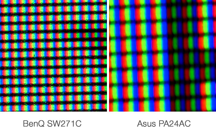 Traitement antireflet du BenQ SW271C