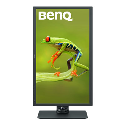 Écran BenQ SW321C en position verticale