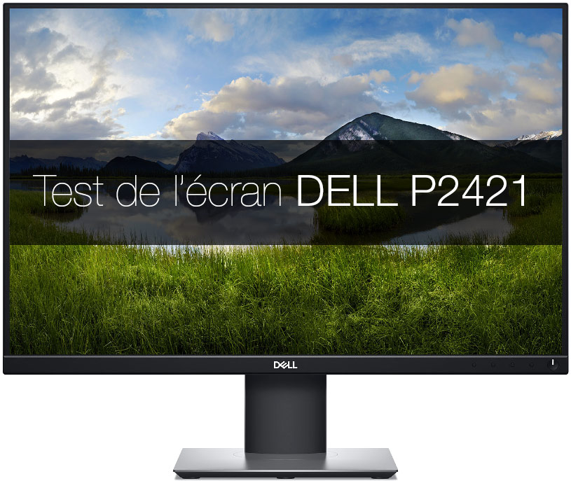 Test de l'écran DELL P2421