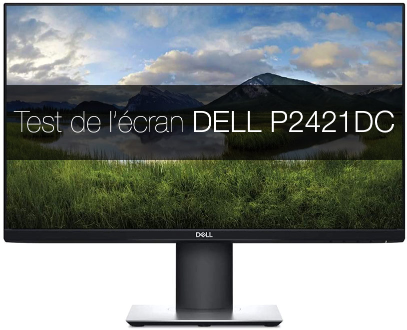 Test de l'écran DELL P2421