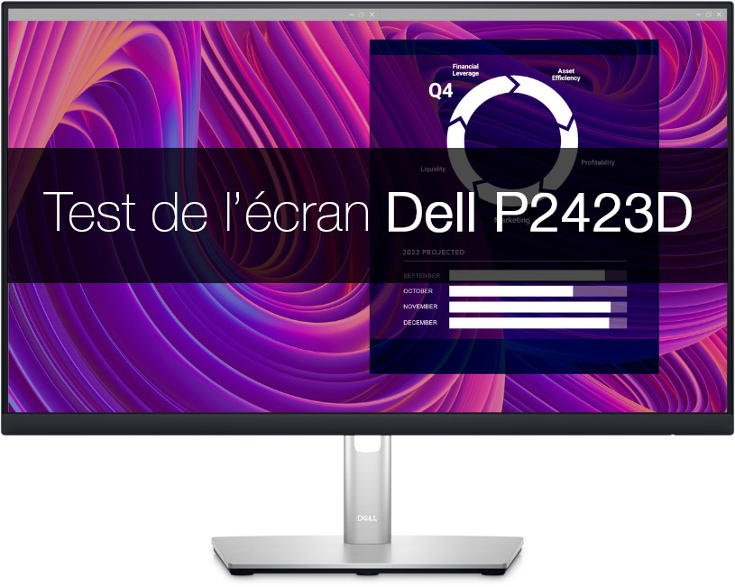 Test de l'écran DELL P2423D