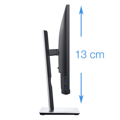 Mouvement vertical du Dell U2721DE