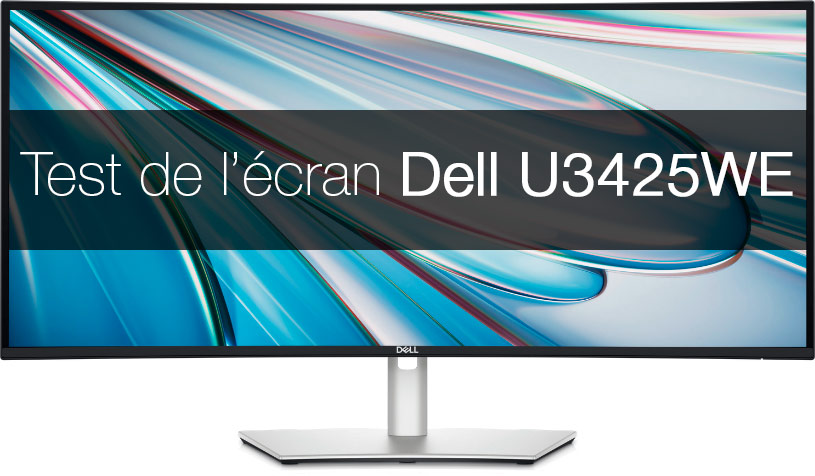 Test de l'écran DELL U3425WE