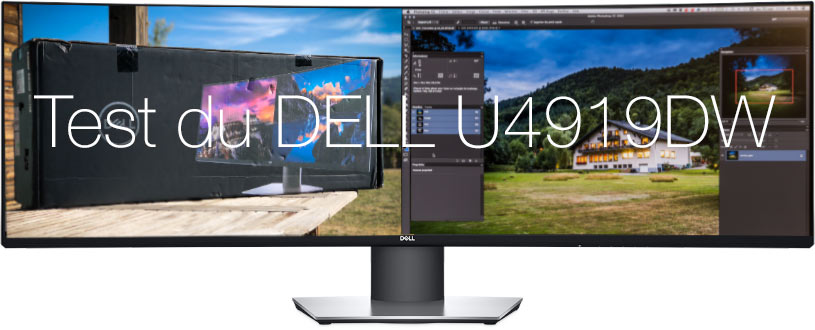 Ecran PC Dell UltraSharp U4919DW - QHD - 49 - 8 ms - Incurvé - Ecrans PC -  Achat & prix