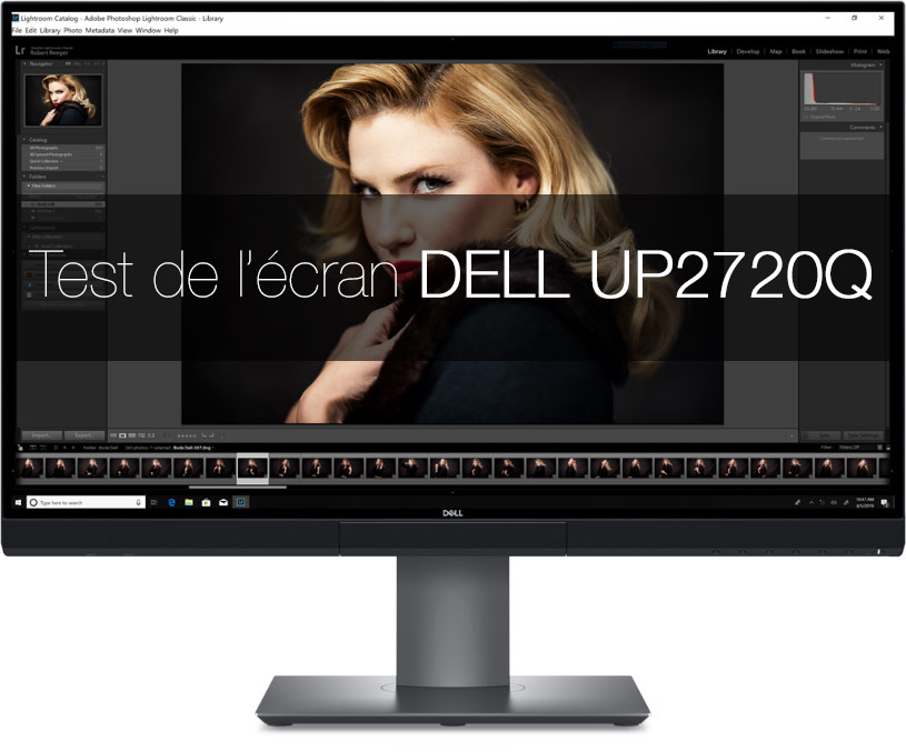 Test de l'Écran DELL UP2720Q - UHD