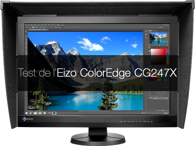 Test de l'écran EIZO ColorEdge CG247X