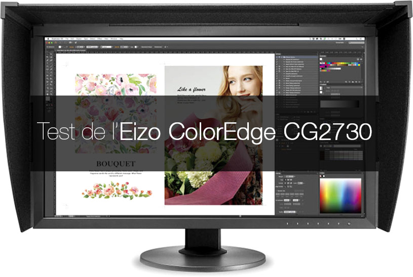 Test de l'écran Eizo ColorEdge CG2730
