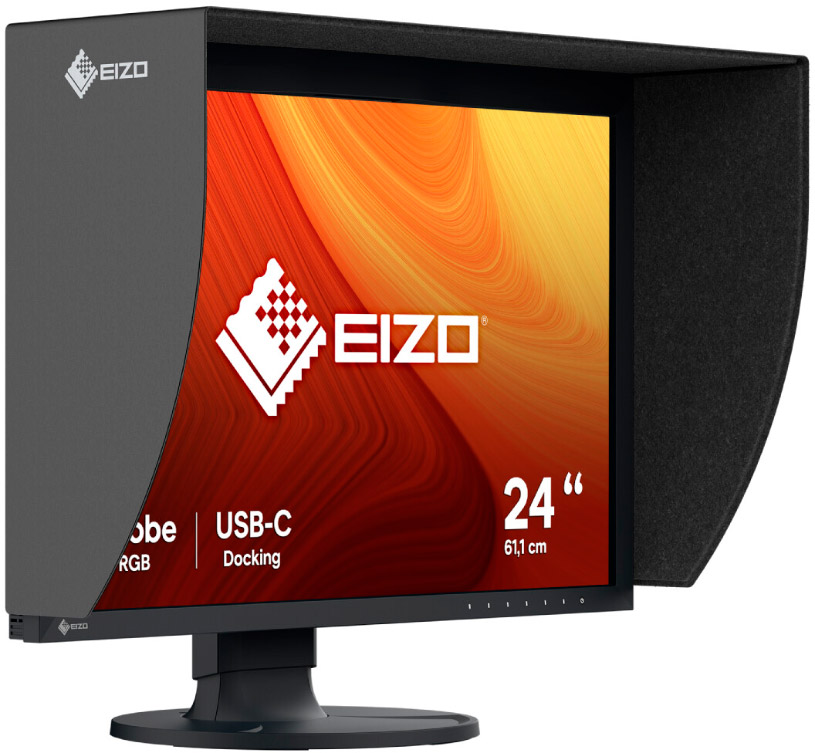 Casquette magnétique sur-mesure de l'Eizo CG2400S incluse
