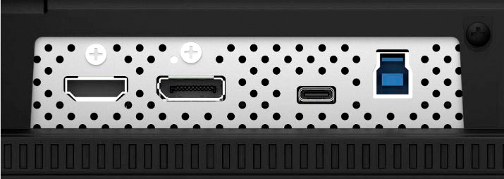 Connectique de l'écran EIZO CG2400S