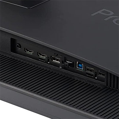 Connectiques de l'écran ASUS PA328QV