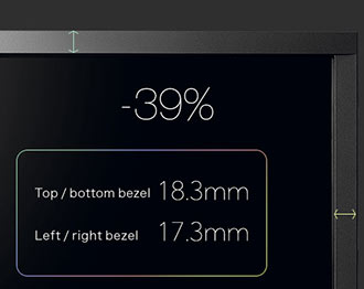 Bords de l'Eizo CS2420 