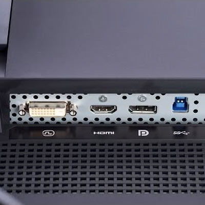 Connectique de l'Eizo CS2420