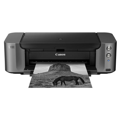 Tirage noir et blanc sur imprimante Canon PRO-100S 