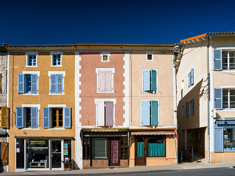 Village de Cunlhat en Auvergne