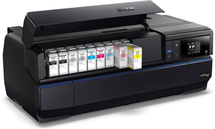 Les 9 cartouches d'encre de l'Epson SC-P800