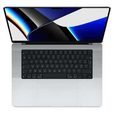 MacBook Pro 16 pouces Apple de 2021 argent à puce M1